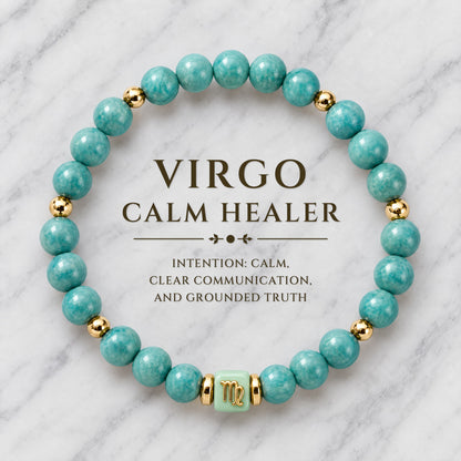 Virgo Zodiac Signature Bracelet