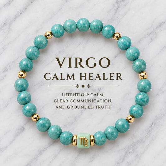 Virgo Zodiac Signature Bracelet