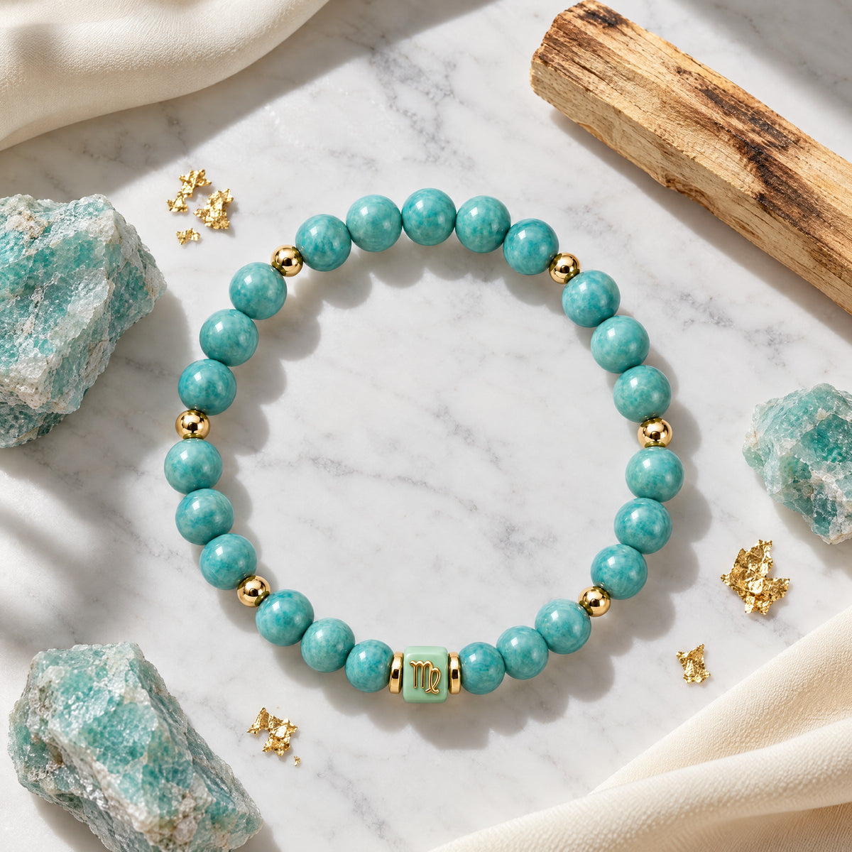 Virgo Zodiac Signature Bracelet