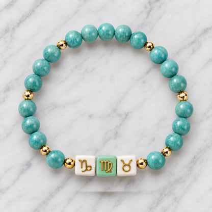 Virgo Zodiac Signature Bracelet