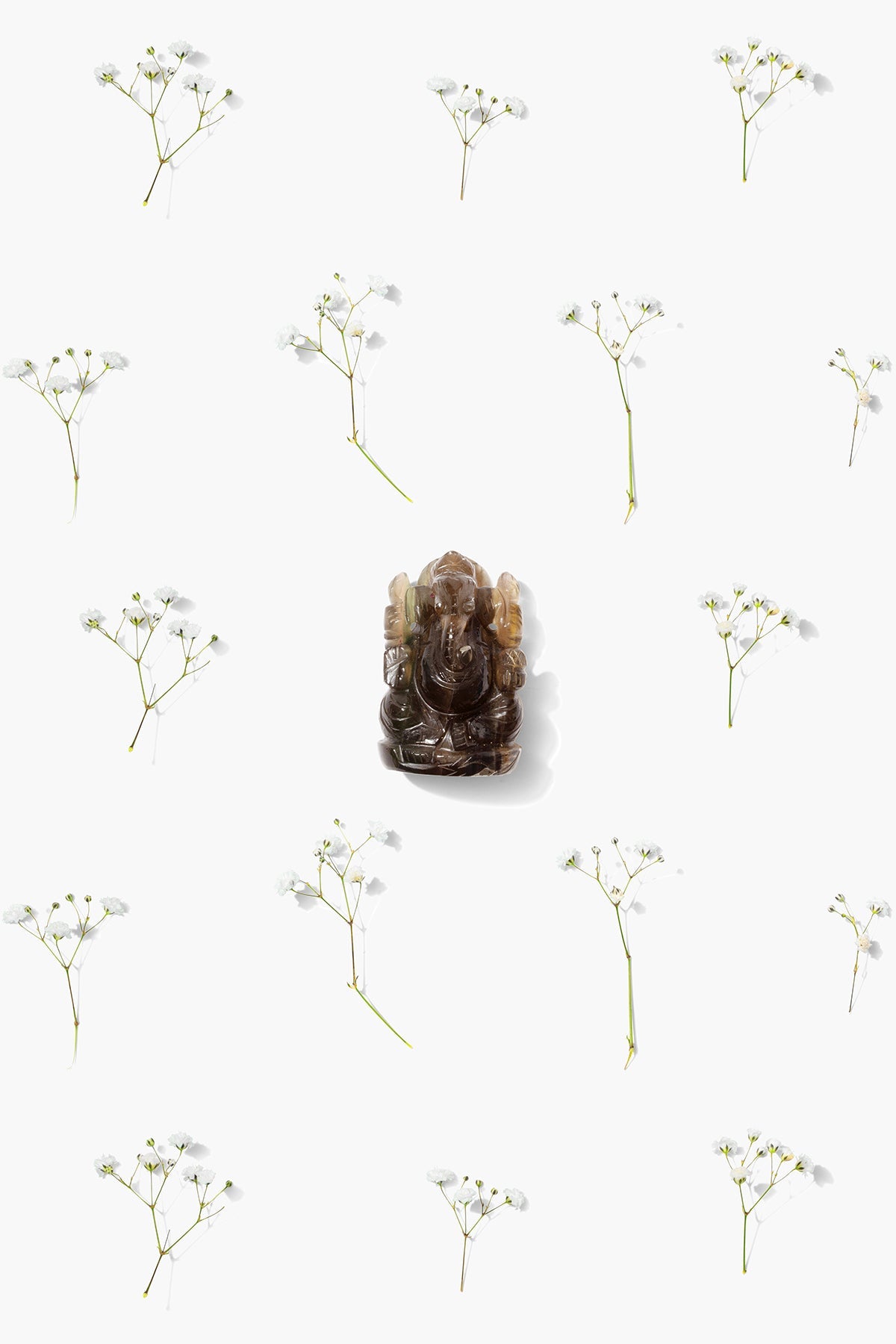 Fluorite Ganesha Statue - Eat.Read.Love.